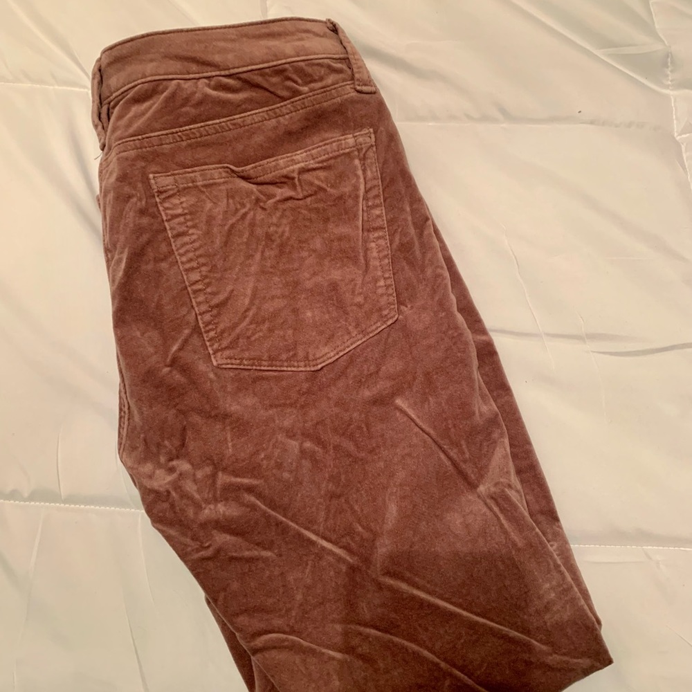 Lucky Brand Suede Skinny Jeans